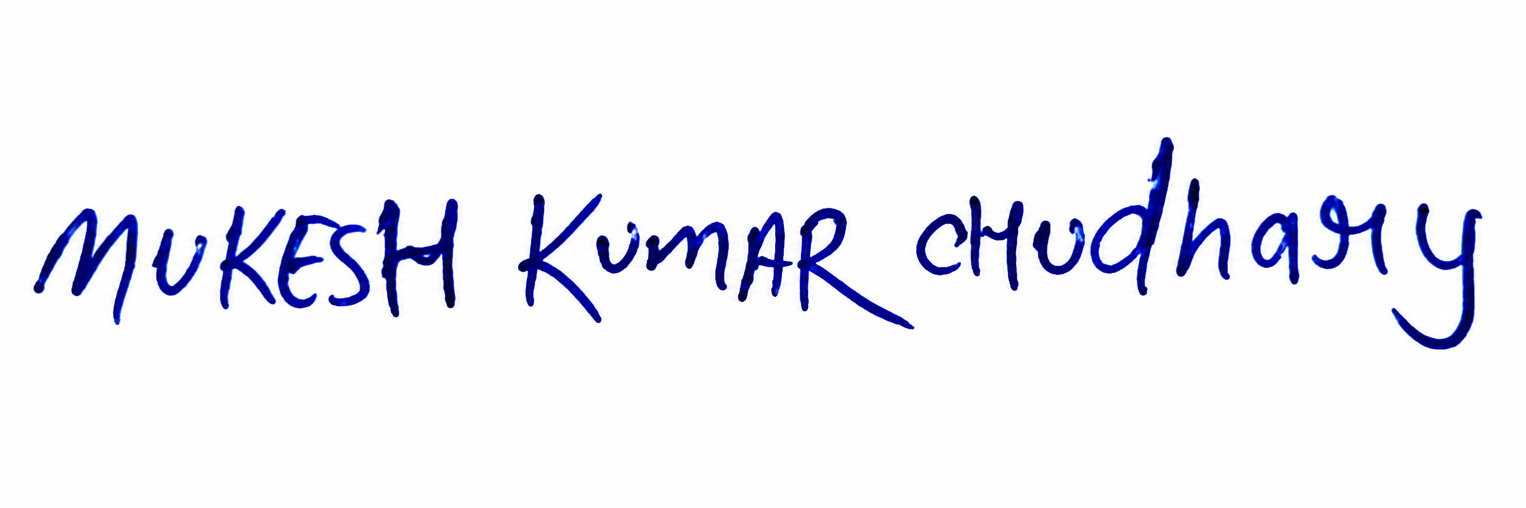 Candidate Signature