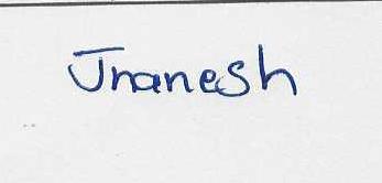 Candidate Signature