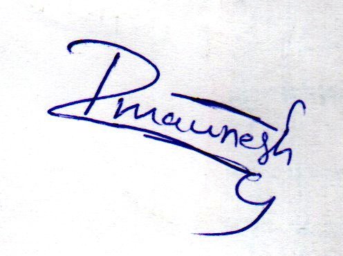 Candidate Signature