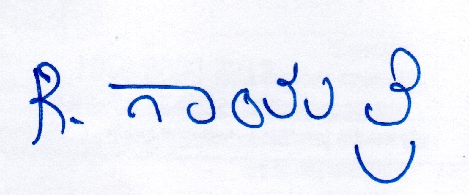 Candidate Signature