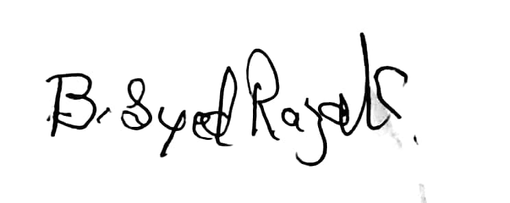 Candidate Signature