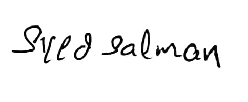 Candidate Signature