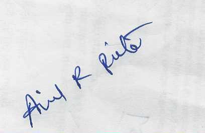 Candidate Signature