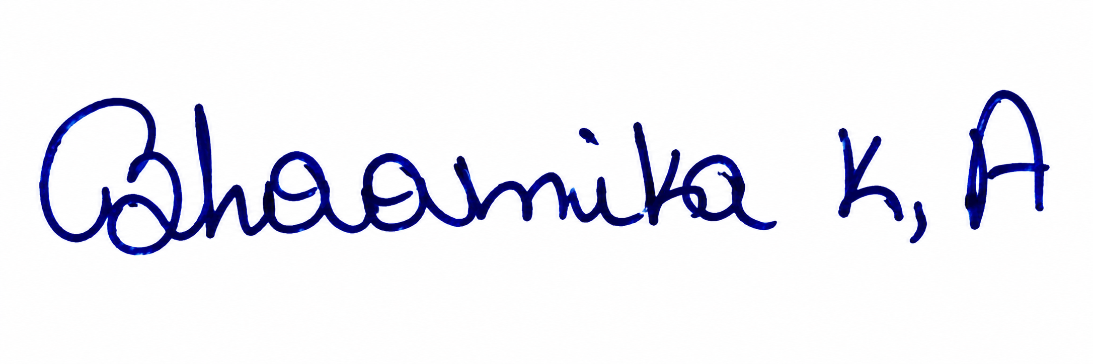 Candidate Signature