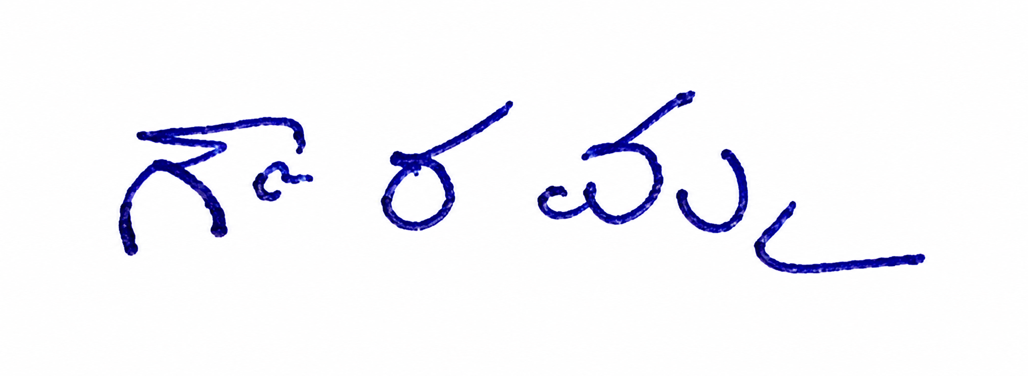 Candidate Signature