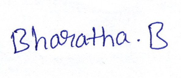 Candidate Signature