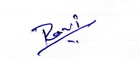 Candidate Signature