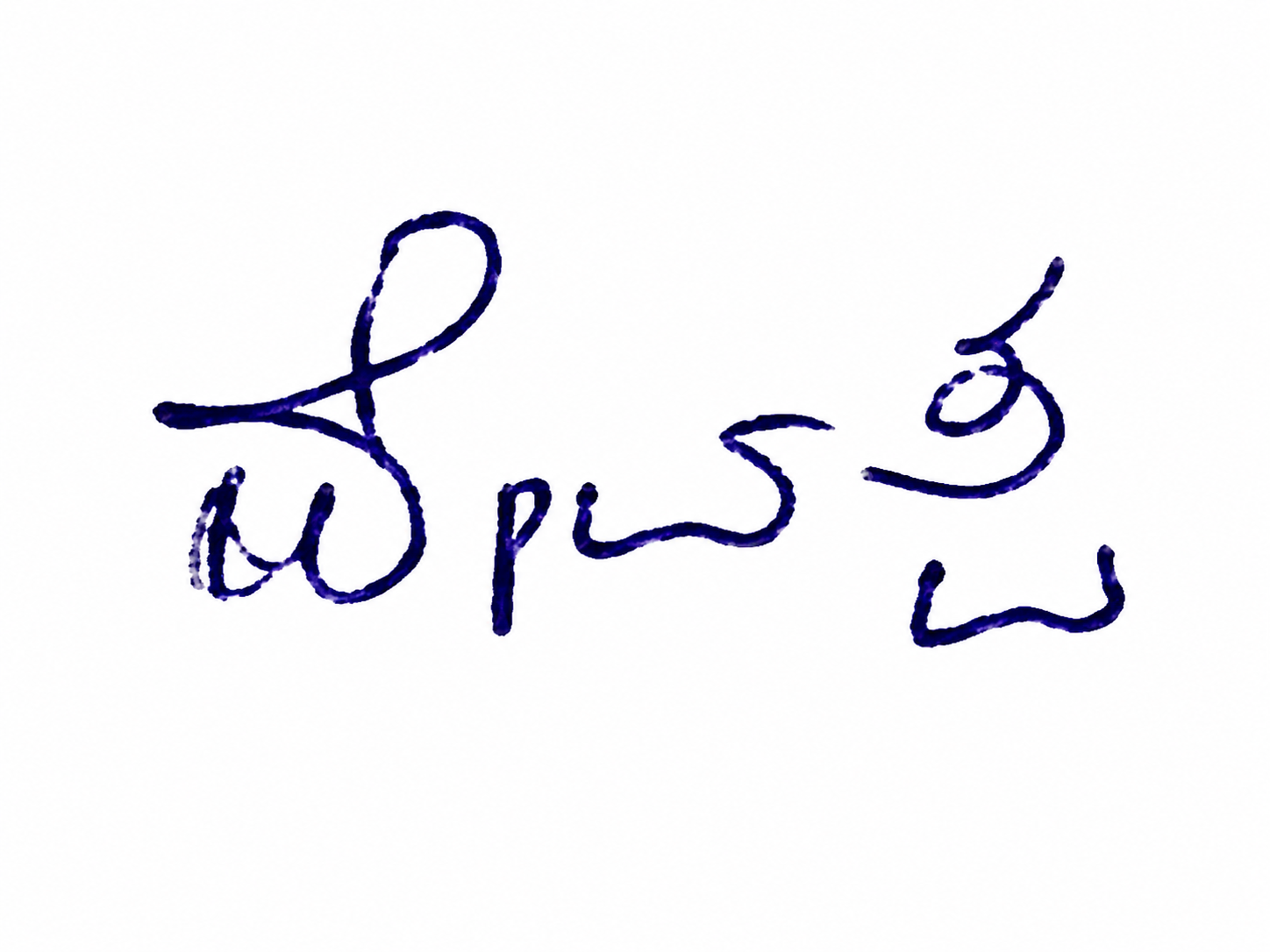 Candidate Signature