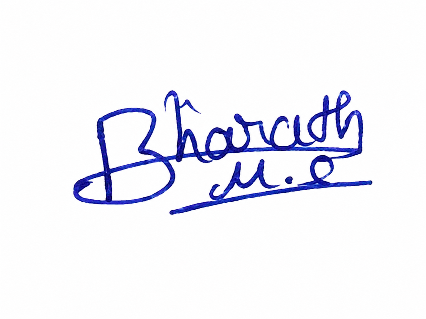 Candidate Signature