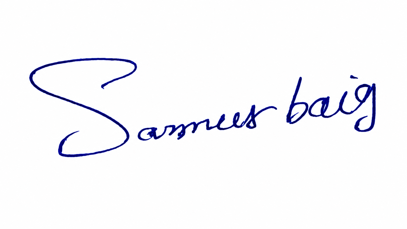 Candidate Signature