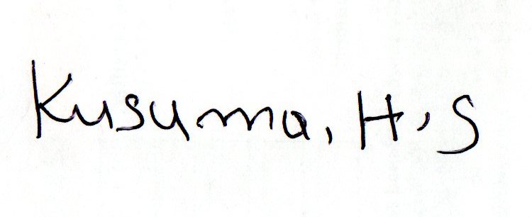 Candidate Signature