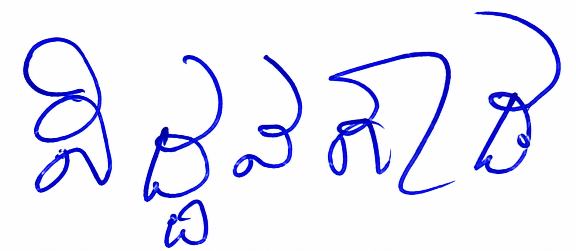 Candidate Signature