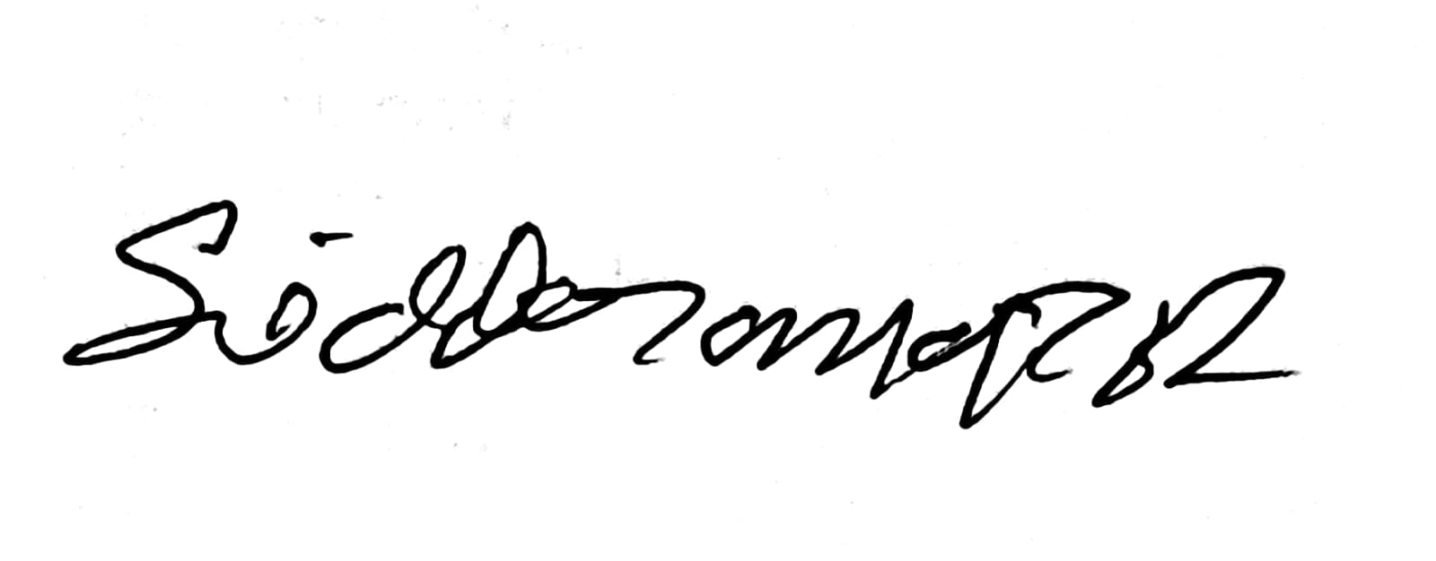 Candidate Signature
