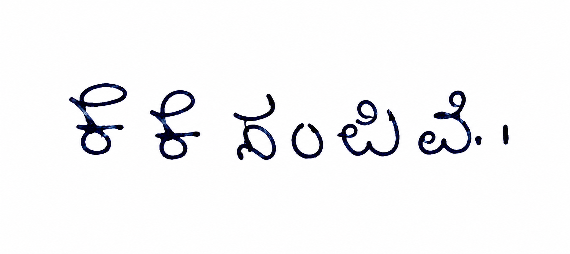 Candidate Signature