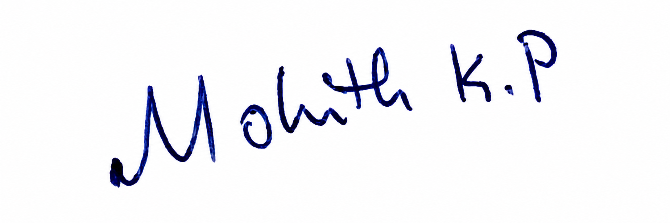Candidate Signature