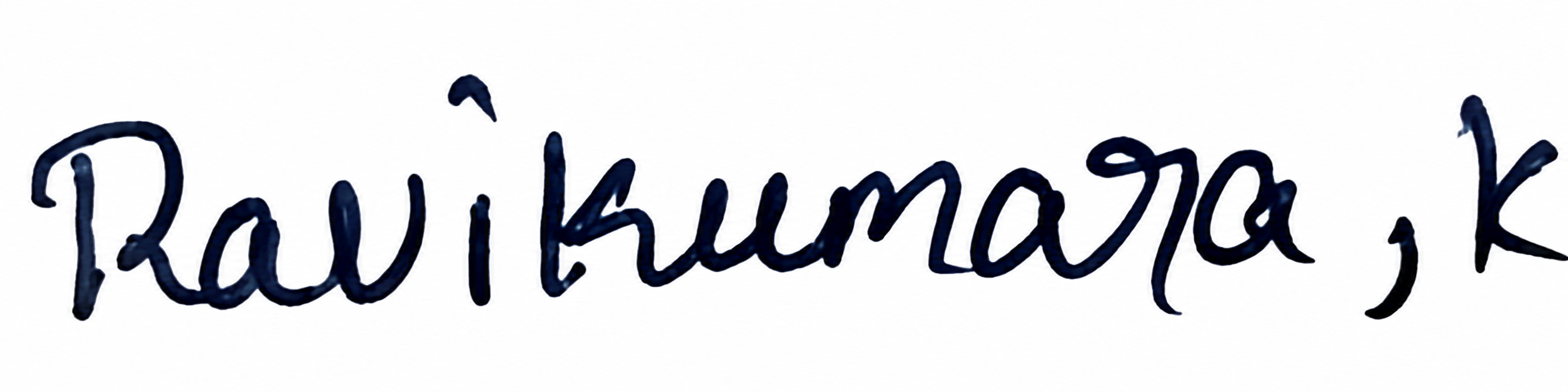 Candidate Signature