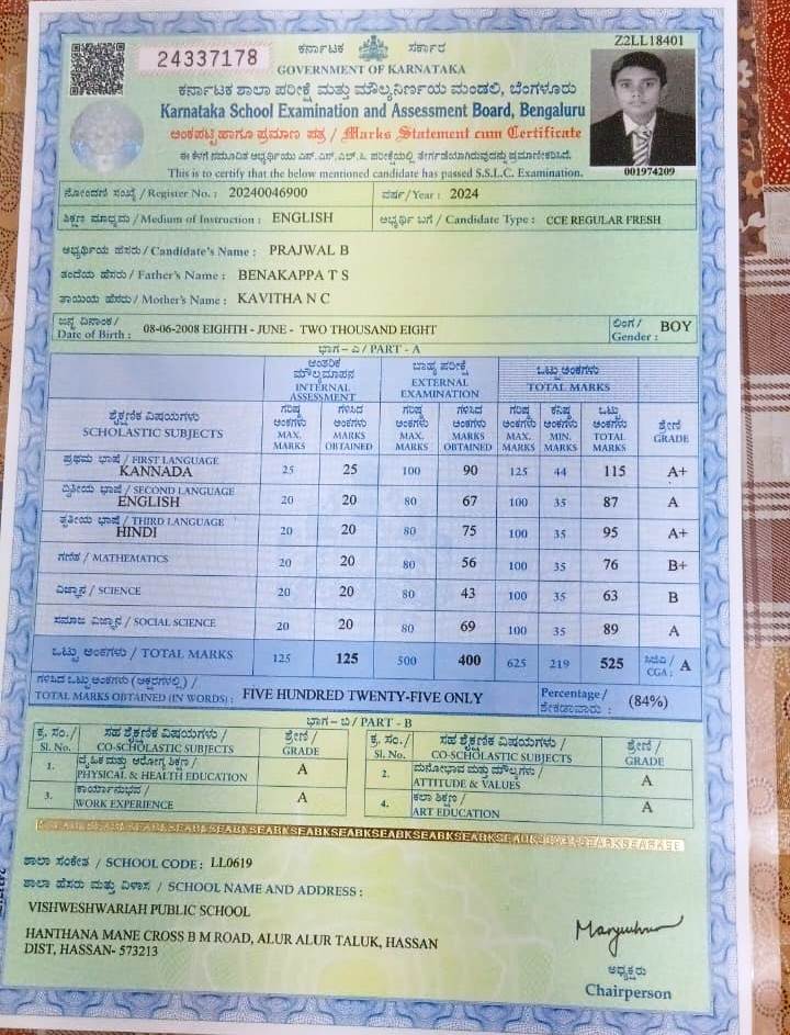 Father Name Supporting Document