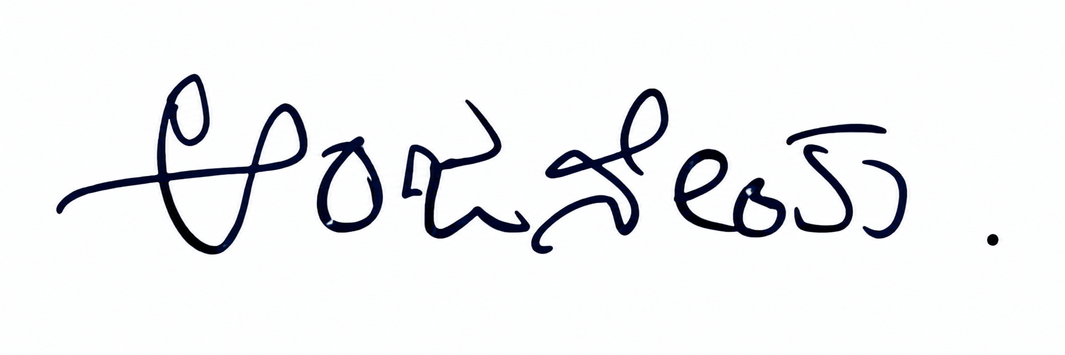 Candidate Signature