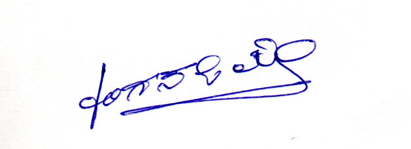 Candidate Signature