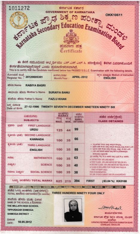 Father Name Supporting Document
