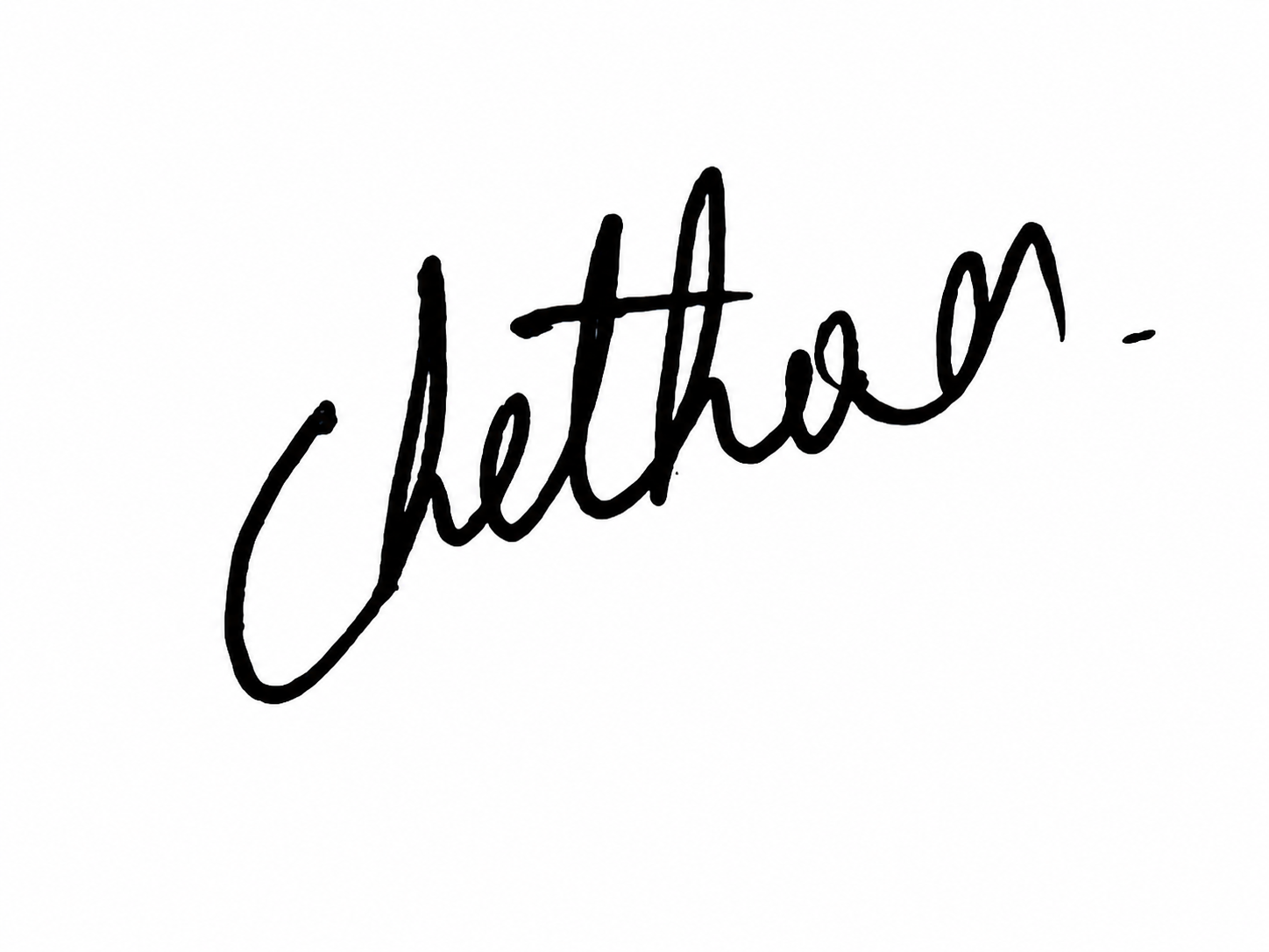 Candidate Signature
