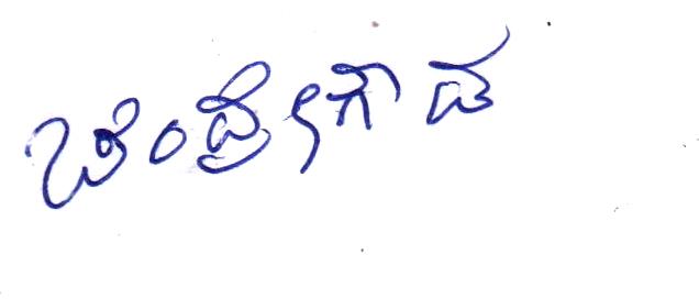 Candidate Signature