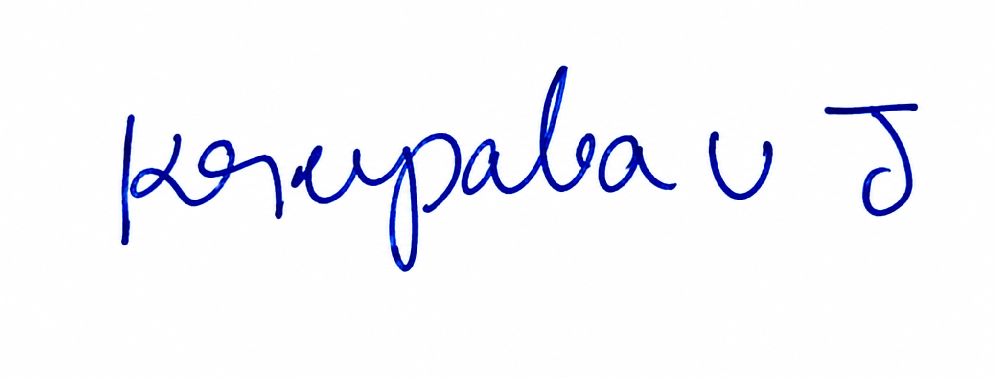 Candidate Signature