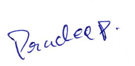Candidate Signature