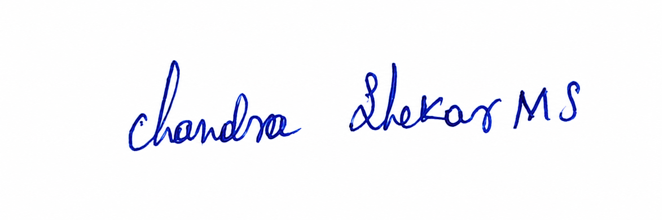 Candidate Signature