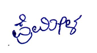 Candidate Signature