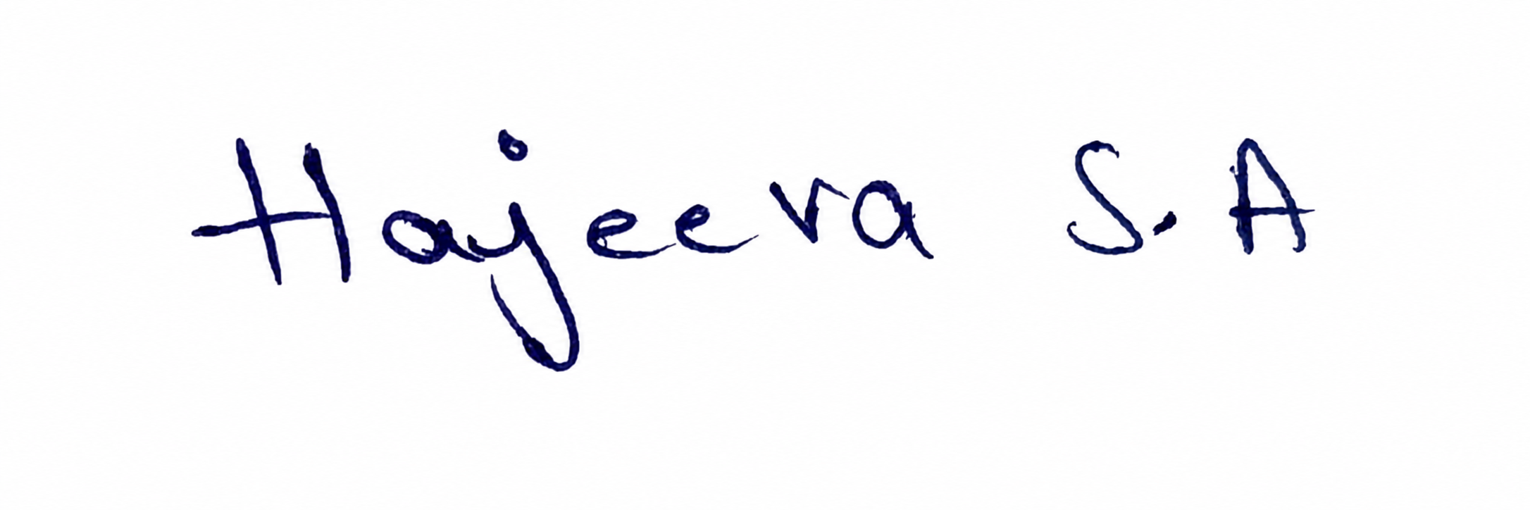 Candidate Signature