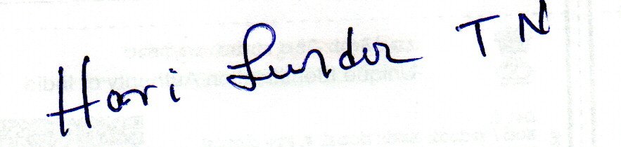 Candidate Signature
