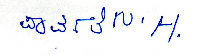 Candidate Signature