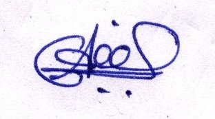 Candidate Signature