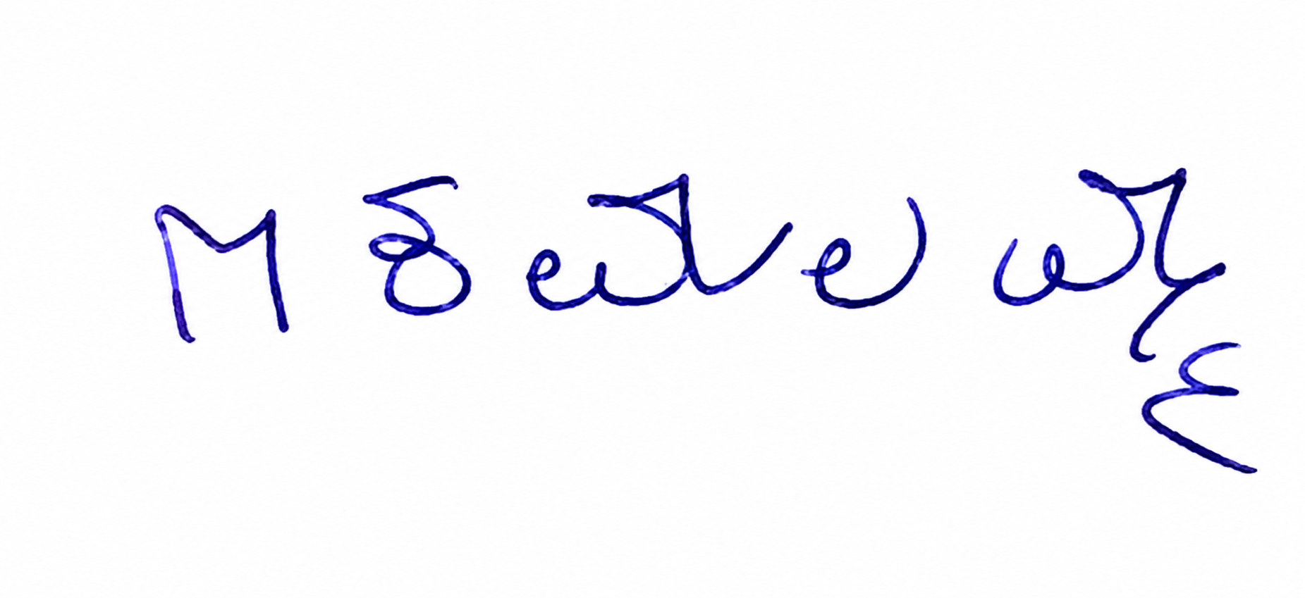 Candidate Signature