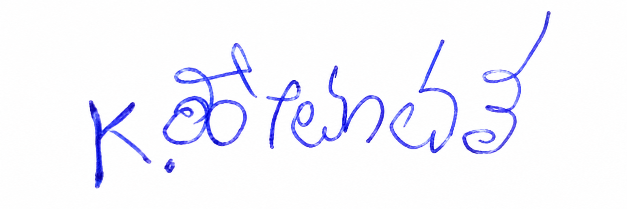 Candidate Signature