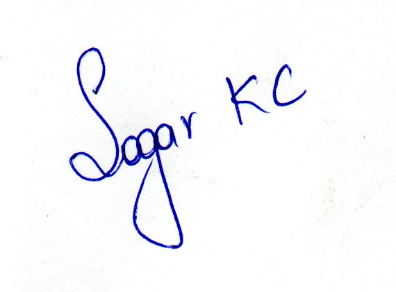 Candidate Signature