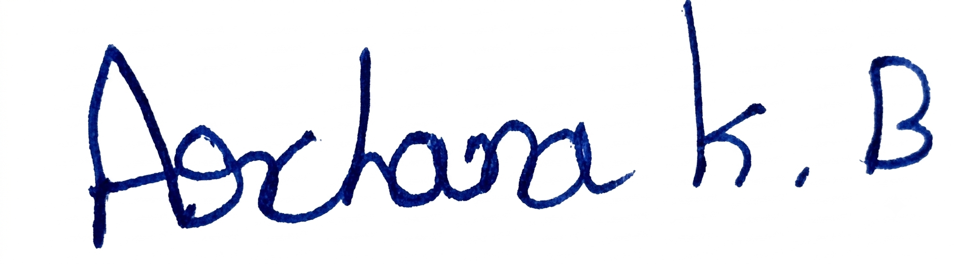 Candidate Signature