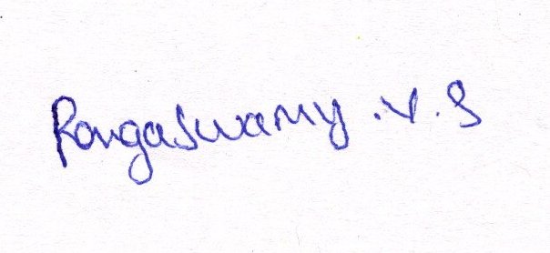 Candidate Signature