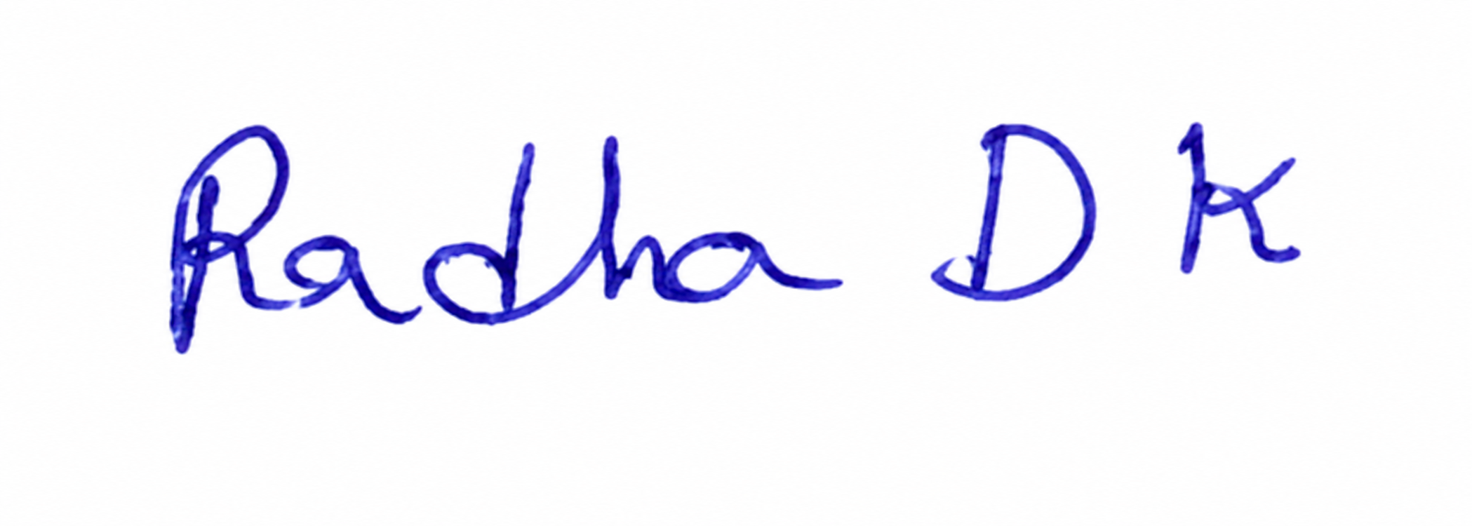 Candidate Signature