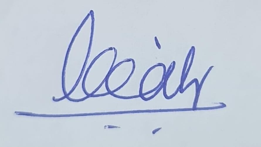 Candidate Signature