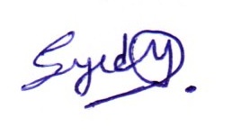 Candidate Signature