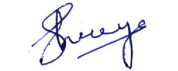 Candidate Signature