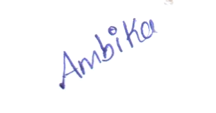 Candidate Signature