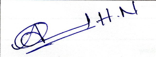 Applicant signature