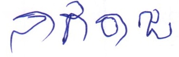 Applicant signature