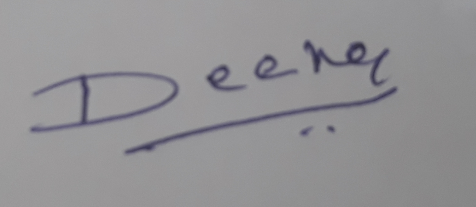 Candidate Signature