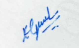 Candidate Signature