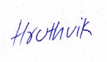 Candidate Signature
