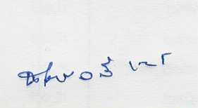 Candidate Signature